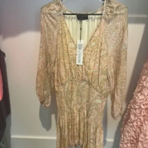 MINKPINK paisley mini dress / NWT / Large - Picture 6 of 6